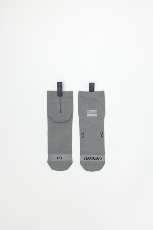 OPEND Socks 2/4 2.0 Community Grey- sport socks - 01