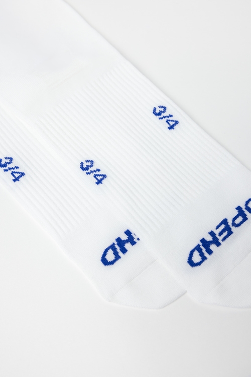 OPEND Socks 3/4 2.0 Signature White- sport socks - 05